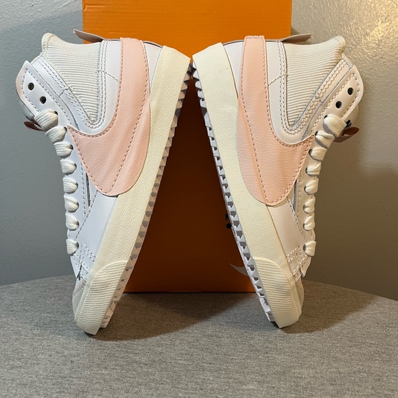 NIKE BLAZER MID '77 JUMBO White/Pink Sneaker Women's Shoe Size 8 DQ1471 101 - Picture 7 of 12